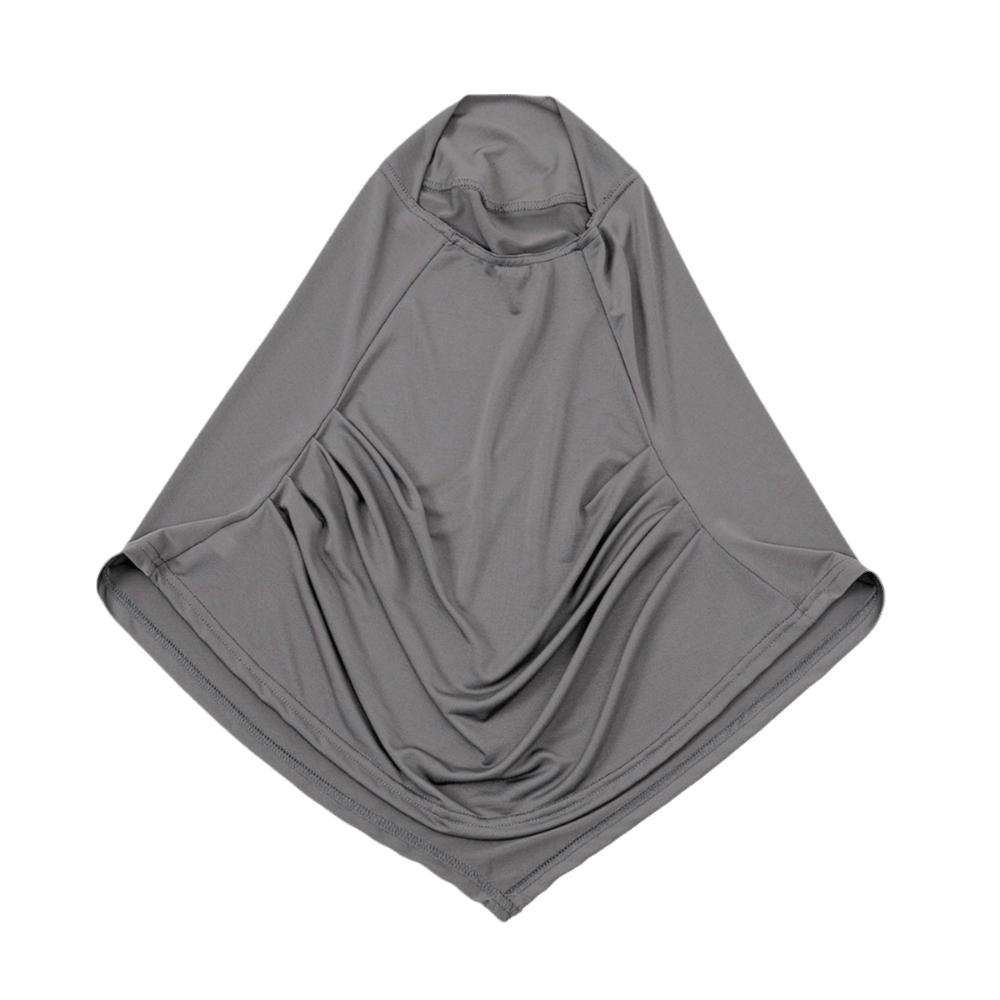 Lightweight Instant Hijab Breathable Full Neck Cover Turban Modest Fashion Sports Headscarf Women