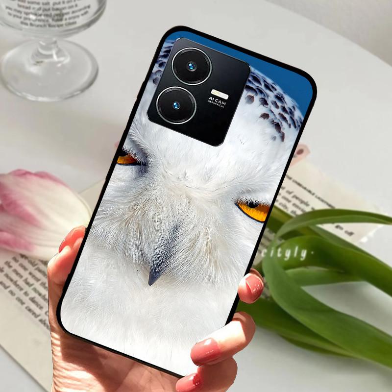 Для Vivo Y22S 2022 Чехол Ударопрочный Мягкий ТПУ Силиконовый Чехол для Телефона Для Vivo Y22 Y 22 V2207 Y22S V2206 Funda Capa Мультяшный Vivoy22