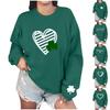 Женские повседневные модные толстовки с длинным рукавом и круглым вырезом с принтом, пуловер, топ