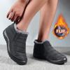Fashion Snow Boots Women Fur Ladies Shoes Slip On Platform New Shoes Woman Waterproof Ankle Boots Fashion Botas Mujer Winter Woman Boots