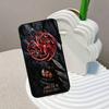 Film G-Game Of T-Thrones Phone Case Black Soft Phone Case For IPhone 16 15 14 13 11 12 17 Pro Max Mini Plus