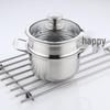 Многоцелевая кастрюля Shangheng из нержавеющей стали 304 с крышкой
