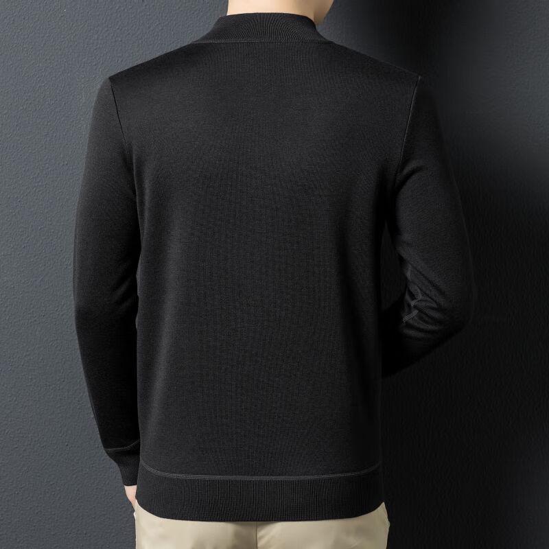 Men's Half-Zip Mock Neck Sweater