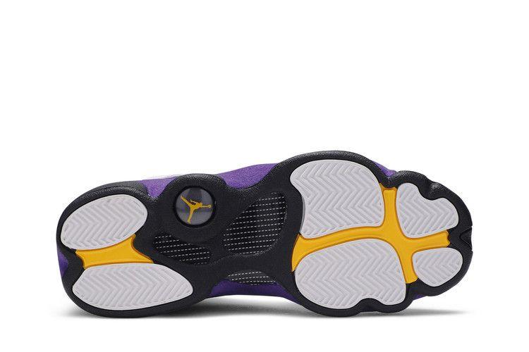 Kids' Sneakers Jordan 13 Retro Lakers (GS) White/Black-Court Purple-University Gold