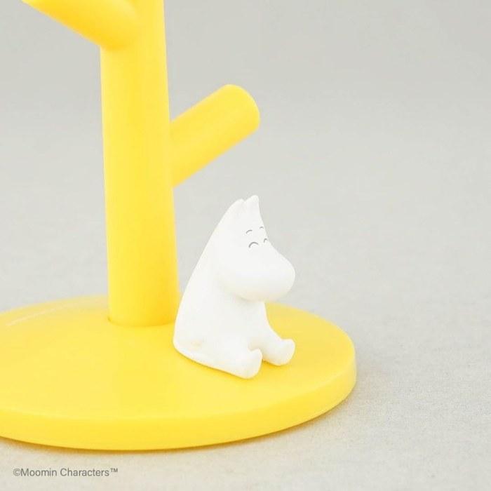 Hashy Mini Mouthwash Cup & Stand Happy Moomin MM-3538 Yellow