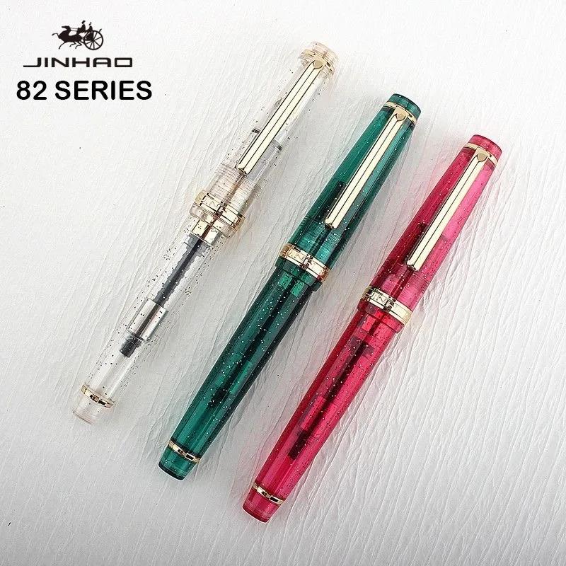 JINHAO 82 Роскошная перьевая ручка Все цвета Перо 0,7/0,5/0,38 мм Деловой Офис Студент Школьные принадлежности Канцелярские товары Ручки для письма