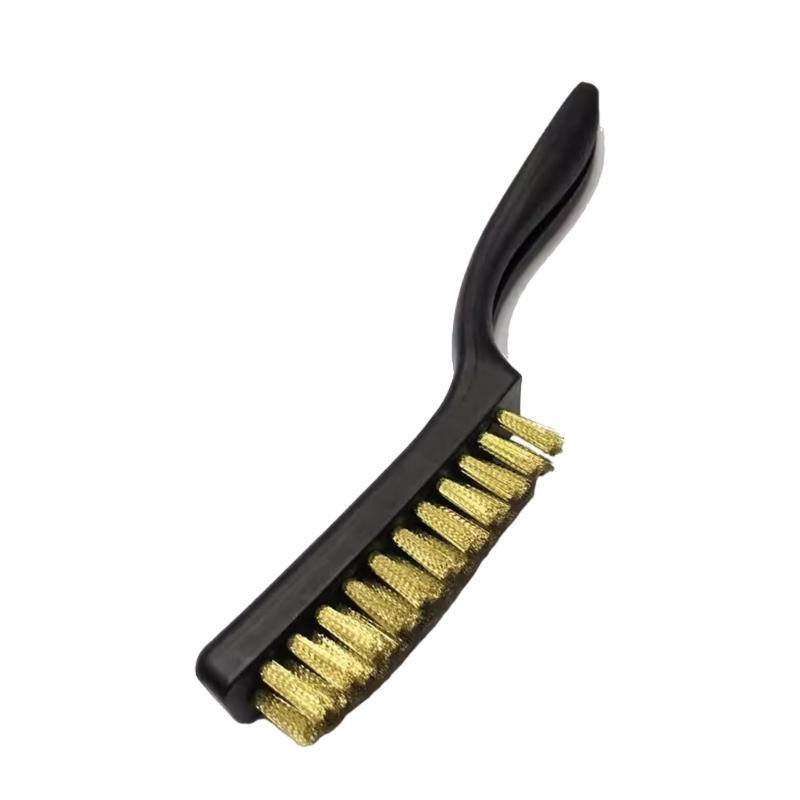 Эргономичный инструмент для удаления ржавчины Медная стальная проволочная щетка Долговечность Конструкция Для обслуживания поверхностей из различных материалов