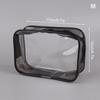 1Pc Clear Makeup Bag Fashion Transparent Travel Portable Mini Wash Storage Bags Women Zipper Organizer Cosmetic Bag