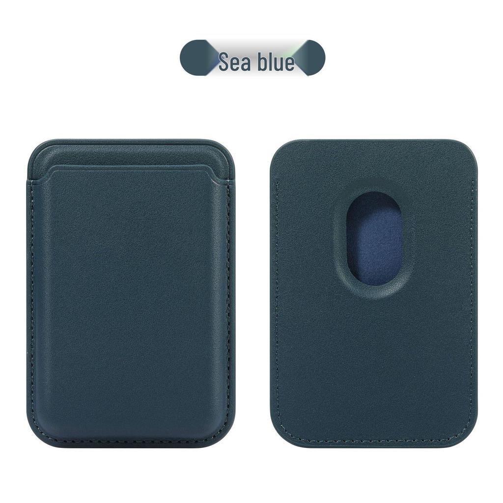 Магнитный кожаный держатель для карт, совместимый с MagSafe, для iPhone 17/17 Pro