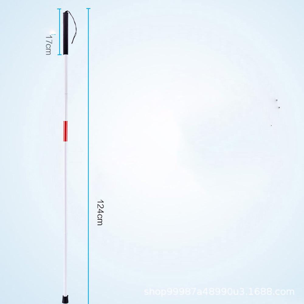 Трость Sagit для слабовидящих слепых, 4 секции, складная алюминиевая трость, длина 124 см