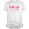 Karmafunnytshits Funny Letter Print Tops Tees Shirts