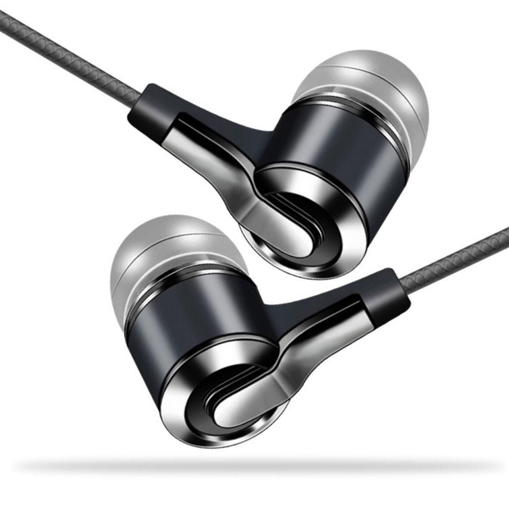 Проводная гарнитура 3,5 мм вкладыши микрофон портативные наушники