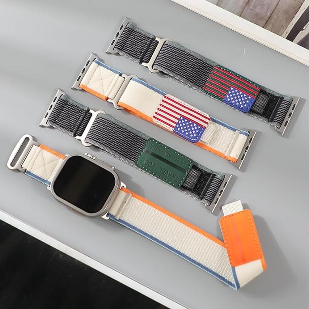 Trail Loop Strap for Apple watch Ultra 3 Band Ultra2 49mm 44mm 45mm 46mm 42mm Nylon Correa Bracelet iWatch Series 10 11 9 8 7 SE