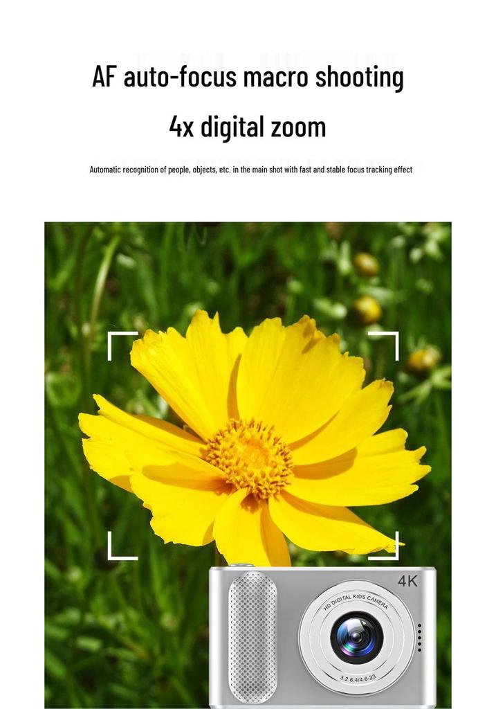 P1 HD Мини Двойная Камера 4K Цифровая Студенческая DSLR - Детская Многофункциональная Фотография