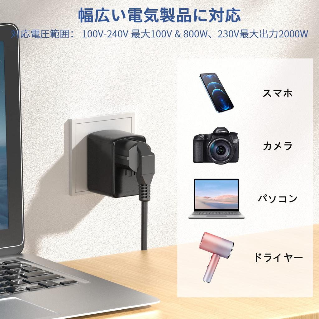 Переходник HITRENDS PD 35W Быстрая зарядка Всемирно совместимый Мульти переходник для iPhone Android Airpods Switch Macbook iPad Товары для путешествий