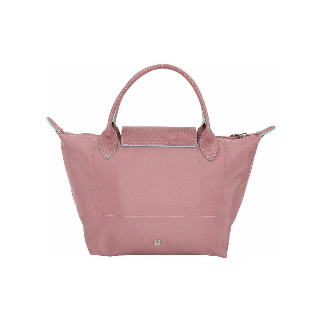 Longchamp Складная нейлоновая и кожаная сумка-тоут Le Pliage Club с короткой ручкой для женщин Розовый сушеный 1623619P13
