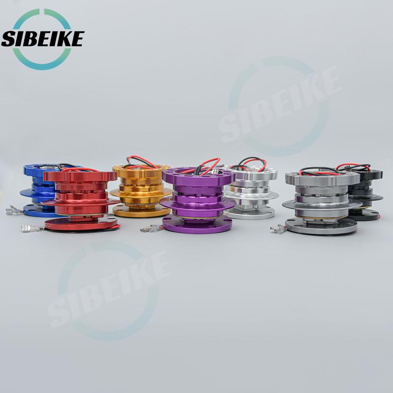 NEW 12 Bolts Car Steering Wheel Quick Release Racing Universal Hub Adapter Snap Off Boss Kit