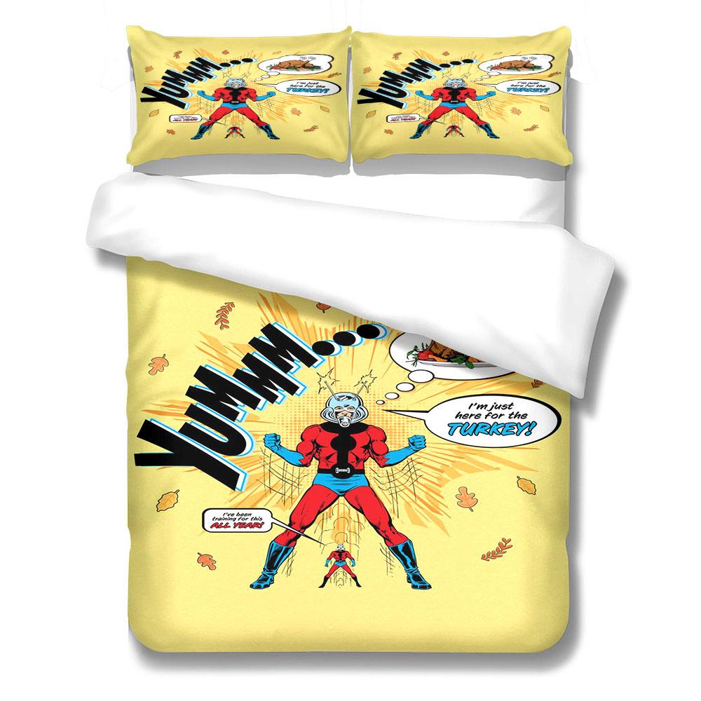  голодный супер еда пододеяльник комплект king-size queen-size full-size full twin-size twin-size размер размер комплект постельного белья