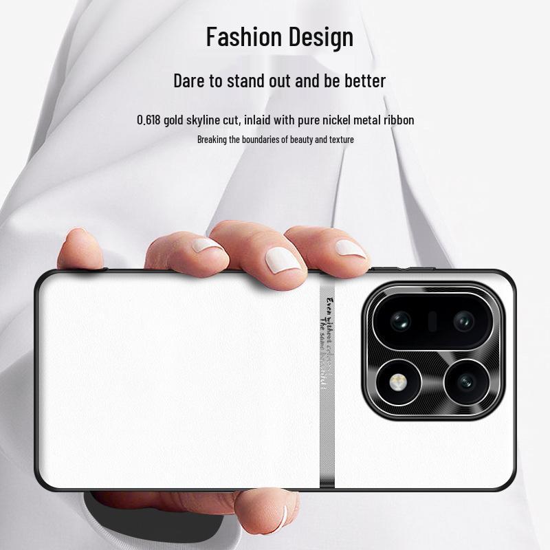 Чехол-накладка OnePlus 15 из жидкой кожи - Высококлассный, прочный, простой деловой дизайн