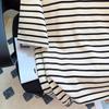 Harajuku Graphic Embroidery Short Sleeve T Shirt 2024 Summer Fashion Stripe T-shirt Casual Loose Women Clothing Young Girls White Y2k Tops Streetwear