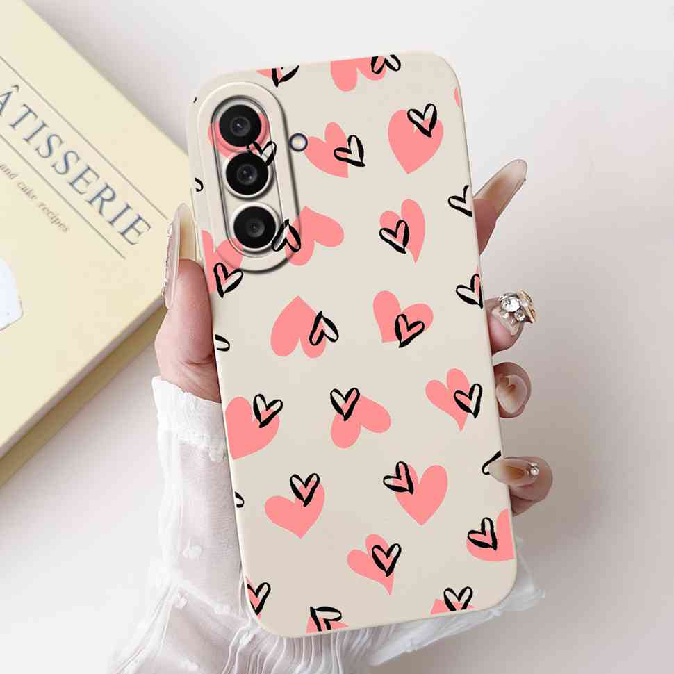 For Samsung Galaxy M56 5G 6.73" Case Cute Cartoon Animal Bow Soft Silicone Cover For Samsung M56 SM-M566B/DS Bumper Phone Shell