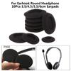 10Pcs Thick Foam Earpads Cushions Ear Pads 3.5/4.5/5.5/6Cm For Round Headphone