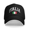Женская Унисекс Италия Итальянский Флаг Italia Уличная Шляпа Регулируемая Кепка Повседневная Бейсболка Спортивные Кепки