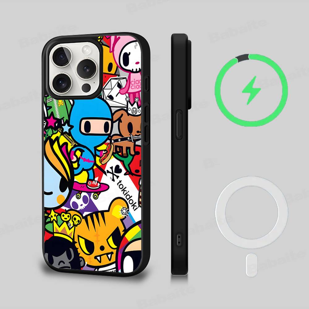 H-Hazbin Hotel Ангел Для Magsafe Магнитный Беспроводной Для IPhone 16 15 14 13 12 11 17 Pro Max Plus Чехол для Телефона