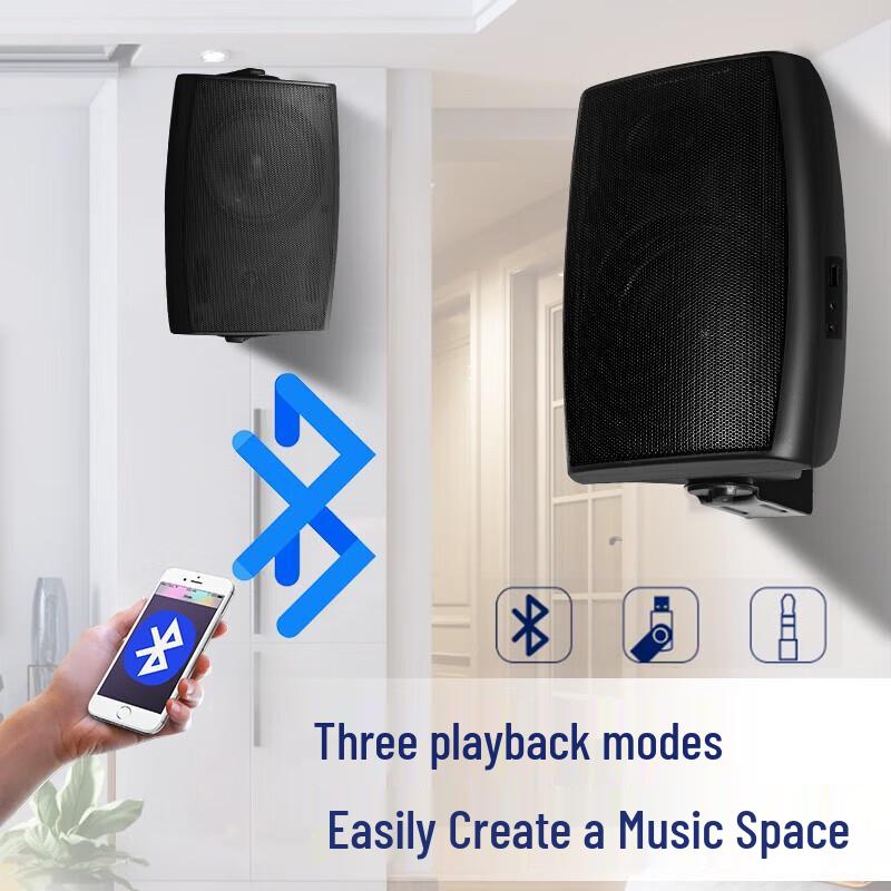Lingsheng MP3-620 Wall-Mounted Active Speaker (CN version)