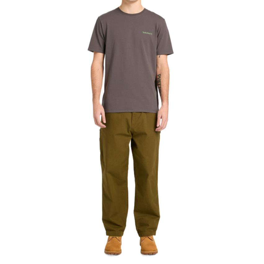Timberland Мужская футболка с коротким рукавом и принтом tops TB0A5SG2W081