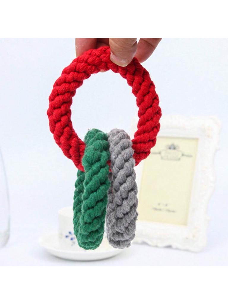 1 шт. Большая прочная жевательная игрушка для агрессивных грызунов, крупных пород, сверхпрочный набор зубных веревочных игрушек для средних собак, хлопок для щенков