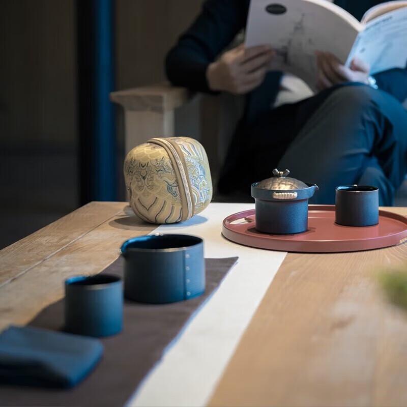 Edenus Ceramic Travel Kung Fu Tea Set