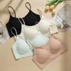 Women's Breathable Invisible Bras  No Steel Ring Gathered Seamless Bra Underwear Thin Bras