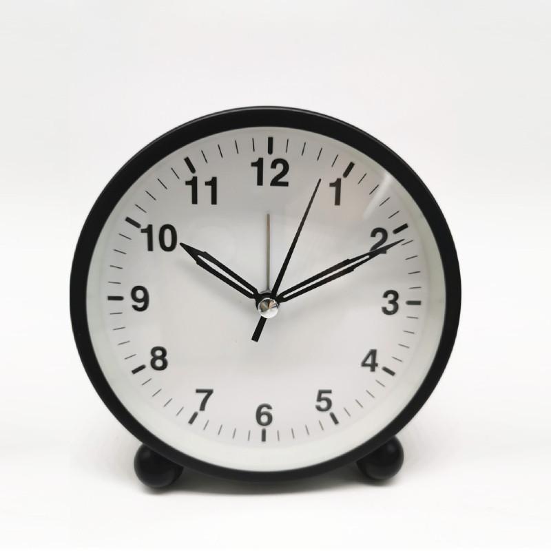 Creative 45inch Metal Bedside Clock With Alarm And Light For Home Office Use