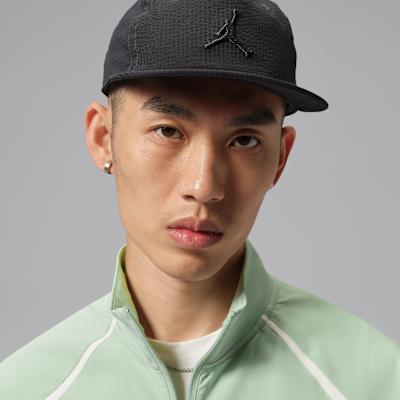 Men's Jordan T-Shirts Men's Light Green Stand Collar