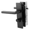 Алюминиевый замок для двери спальни Space Home Security Bedroom Handle Lock с ключами Screw Black