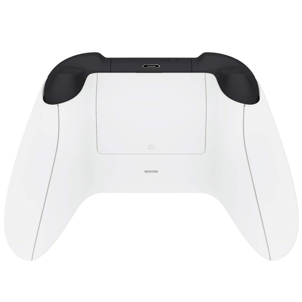 eXtremeRate Pure Color Replacement Buttons for Xbox Series LB RB LT RT Bumper Triggers ABXY Sync Share Key X/S, D-pad Start/Back [Black]