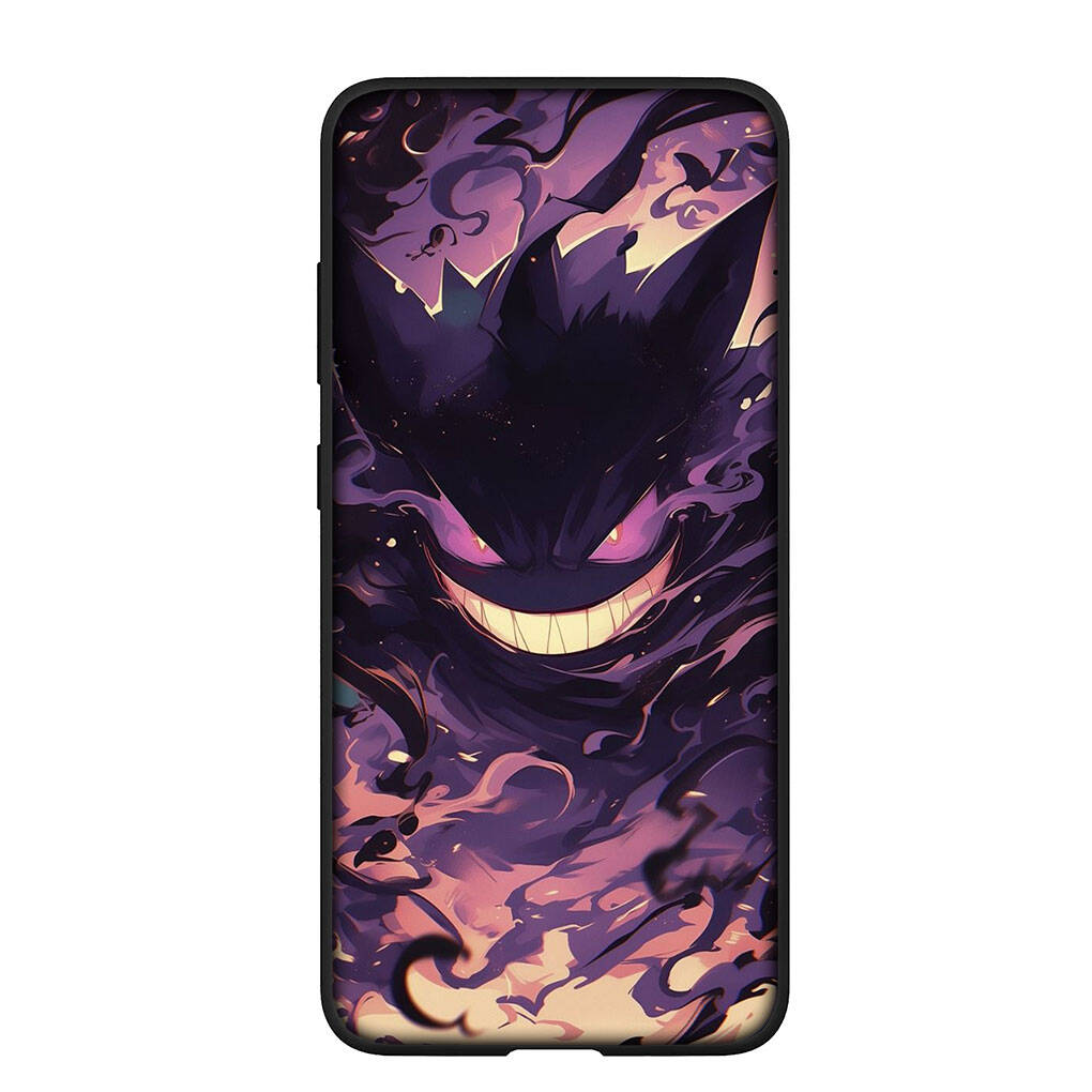 Phone Case for iPhone 17 16 15 Plus Xiaomi Poco F8 F7 X7 X6 M8 C85 C75 Redmi Note 14 12 11 13 Pro Max A4 14C 13C 15C Pikachu Pokemon GO Gengar Cover