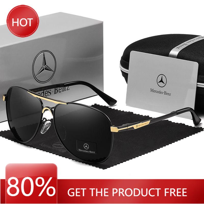 Car Sticker Mercedes Benz A B C E R V S Class ML CLA CLS Vito Viano GLA GLC GLK GLS SLK Car High-End Polarized Sunglasses Anti G