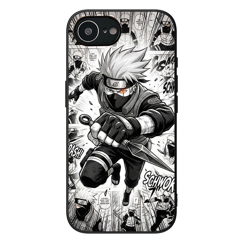 Мультяшный Чехол Naruto Rock Lee Kakashi для Samsung Galaxy A25 A37 A57 A12 A14 A31 A41 A50 A51 A70 A71 A72 A21S M15 Note 20 9 8 10