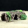 Fish Tank Landscaping Aquarium Tree Cave Resin Craft House Spider Snake Lizard Tortoise Cave