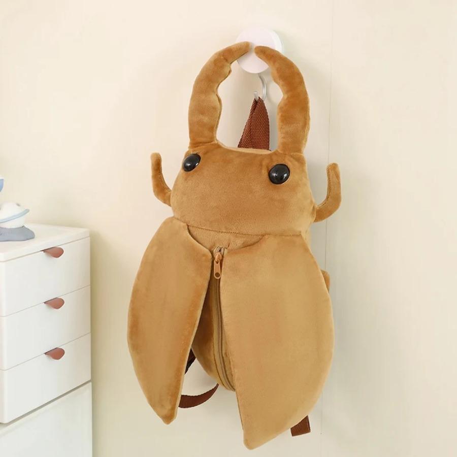 Цикада плюшевый рюкзак детский школьный рюкзак милый реалистичный насекомое плюшевая кукла мультяшный жук сумка мягкая игрушка животное плюшевый подарок на день рождения