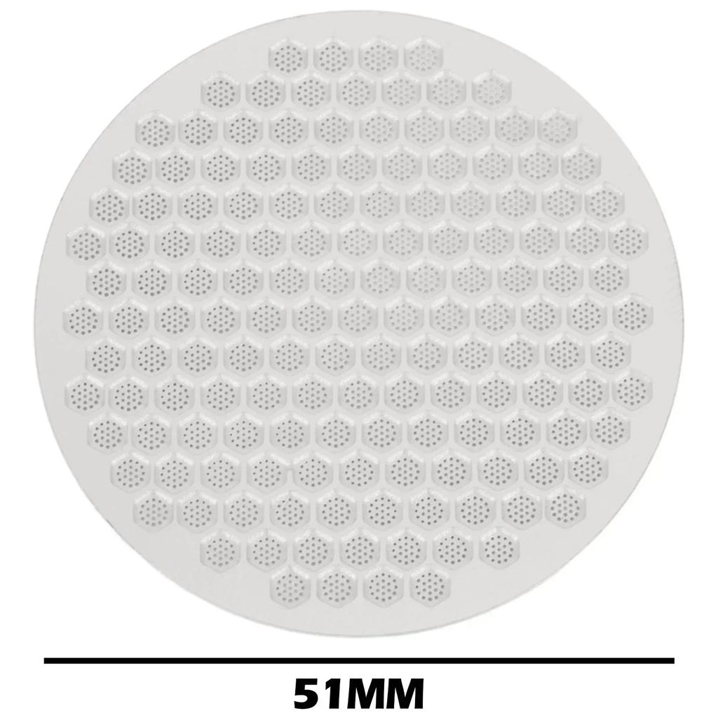 Espresso Puck Screen Double Layer Metal Coffee For Portafilter Puck Coffee Extraction Filter Reusable 51 53 58mm