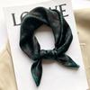 2025 Fashion 100% Real Silk Scarf Women Shawls Wraps Foulard Scarves New Neck Hair Small Office Pashmina Female Hijab Bandana