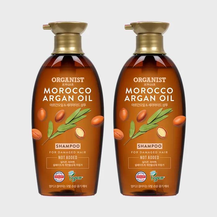 Elastine_Organist Argan Oil Shine Nourishing Shampoo 500ml (Vegan) X 2