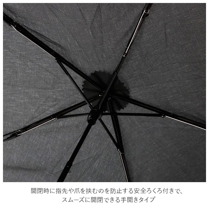 Miyajima Складной зонт из стекловолокна 5K UV Super Navy, 50 см, спицы, легкий, экономичный, [12070]