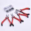 14 Стилей Плоскогубцы для DIY Изготовления Украшений из Бусин Красные Инструменты Подходят для Изготовления Серег Ручной Работы Плоскогубцы с Круглыми Губками Инструменты для Изготовления Браслетов