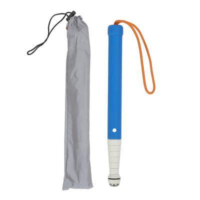 Слепой светоотражающий титановый сплав Складной Удобный захват Легкий Прочный для пожилых людей с нарушением зрения