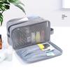Portable Travel Cosmetic Bag Wet Dry Separation Washing Storage Bag