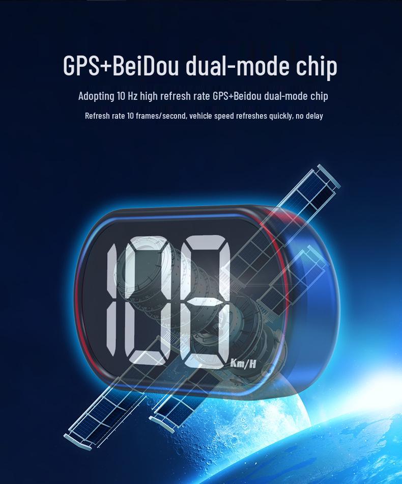 Портативный проекционный дисплей для автомобиля с GPS, многофункциональный тестер
